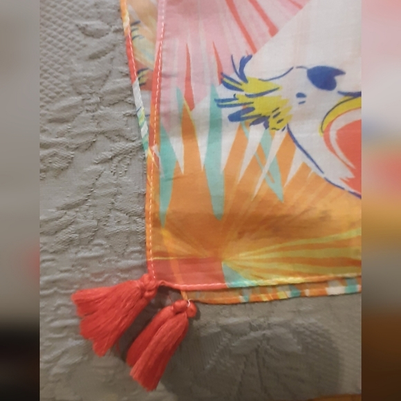 Echo | Colorful Rayon Scarf - Picture 6 of 9